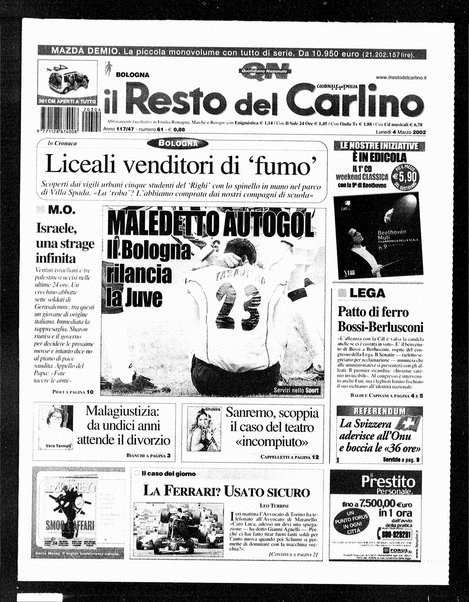 Il Resto del Carlino : giornale dell'Emilia